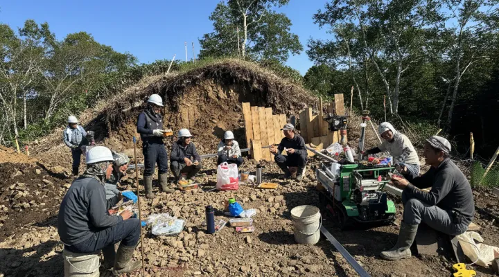 お昼休憩の様子